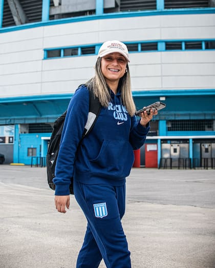 Rocío Vázquez, futbolista de Racing