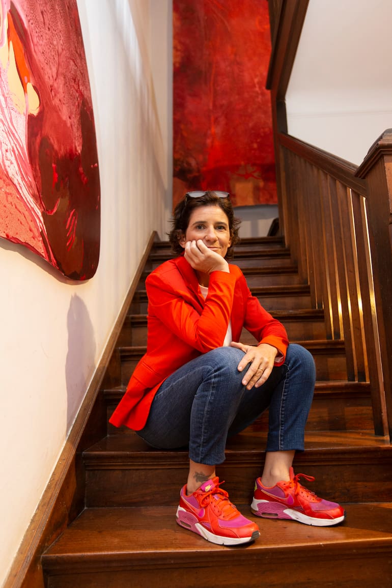 Rocío Zavalía, la creadora de Casa Red, en San Isidro