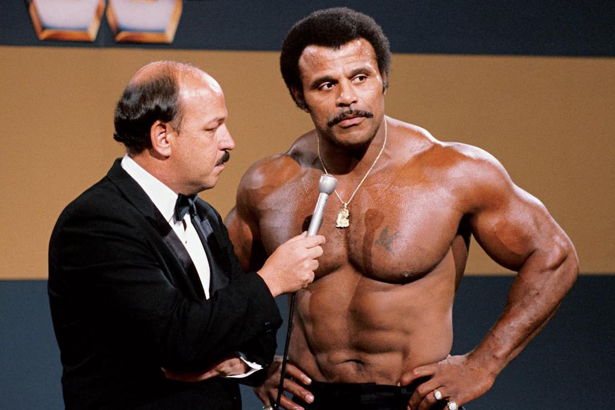Rocky Johnson en sus años de gloria.