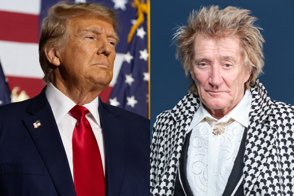 Rod Stewart dejó de tratar a Trump tras notar un cambio en su carácter