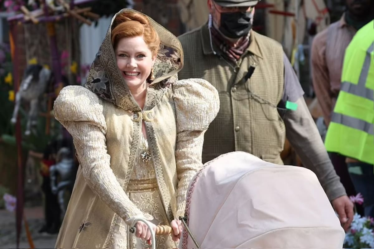 Rodaje de la nueva película de Disney, Desencantada