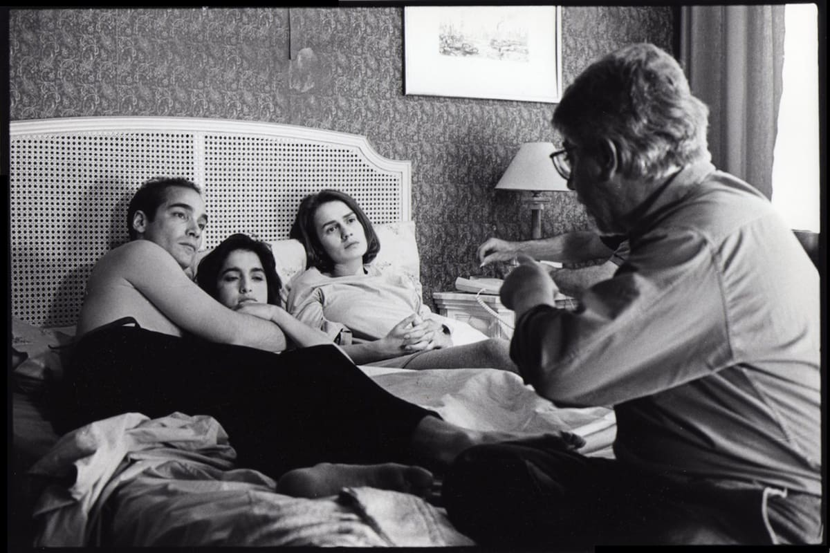 Rodaje de la pelicula La Peste, dirigida por Luis Puenzo