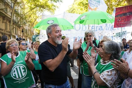 Rodolfo Aguiar, secretario general de ATE y opositor a Milei