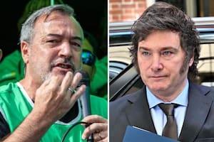 Rodolfo Aguiar y Javier Milei