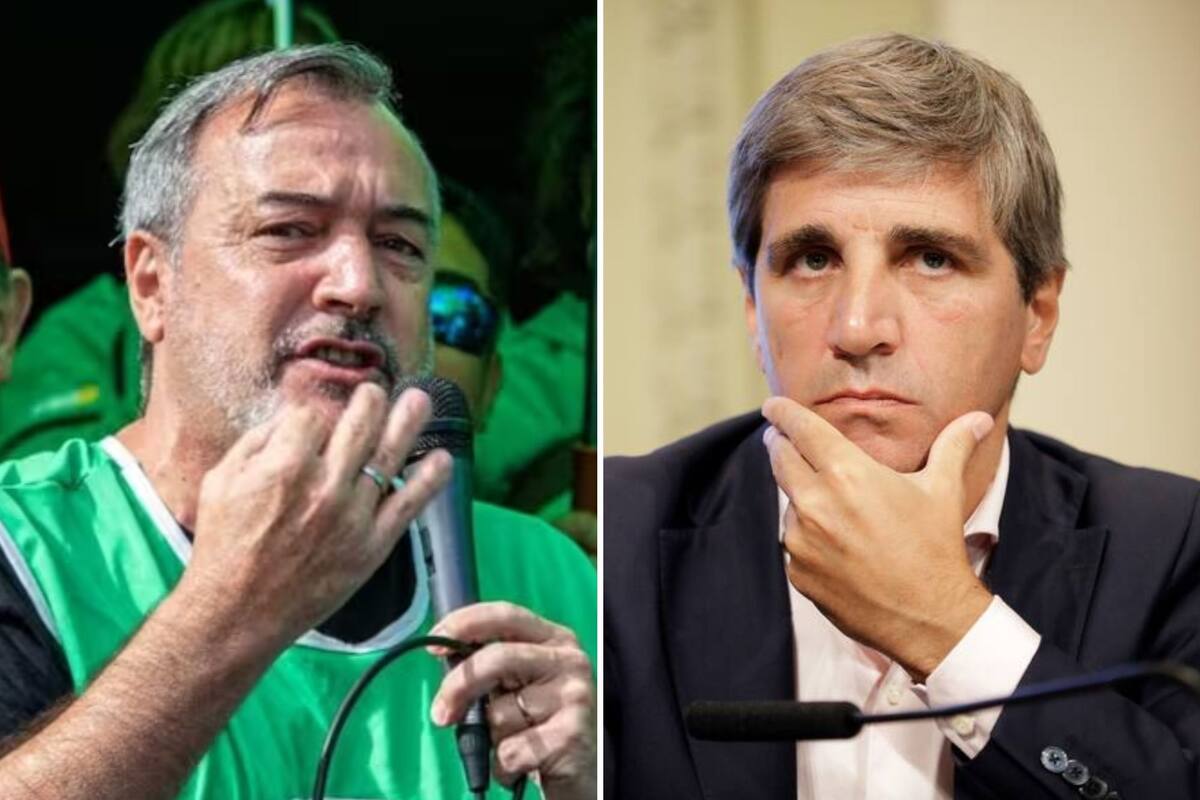 Rodolfo Aguiar y Luis "Toto" Caputo
