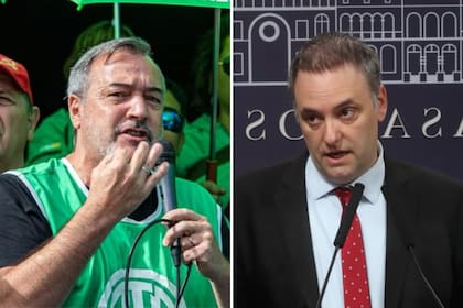 Rodolfo Aguiar y Manuel Adorni