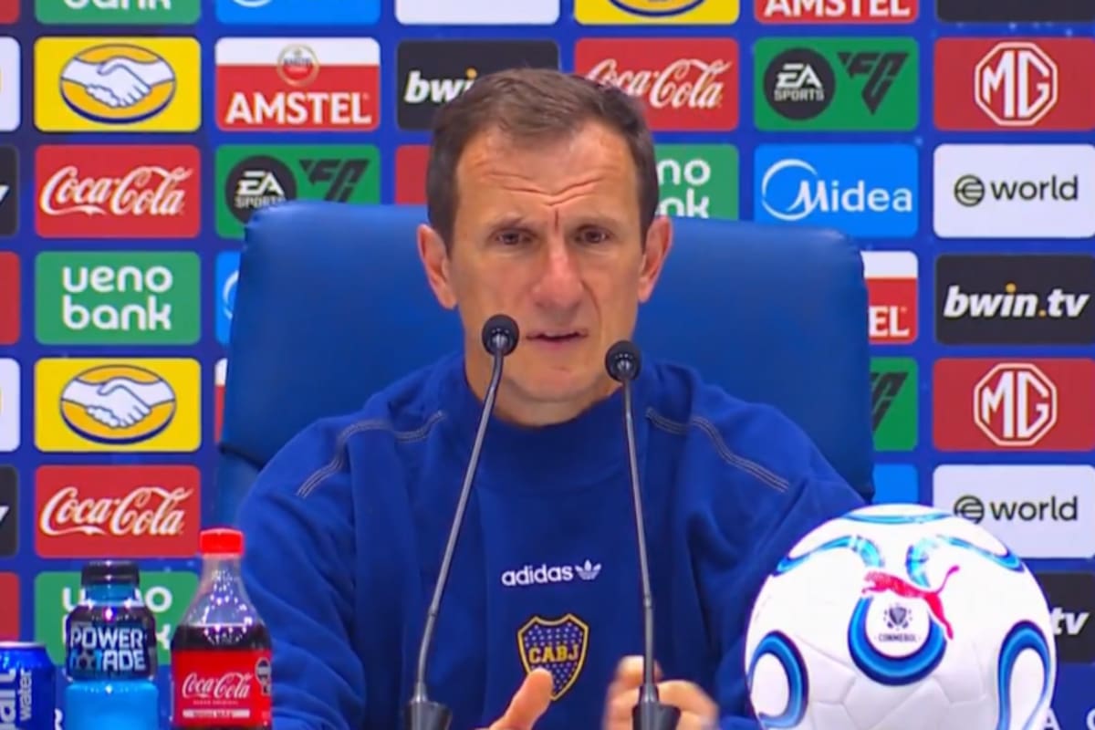 rodolfo Arruabarrena brindó la conferencia de prensa luego del partido con Vasco da Gama