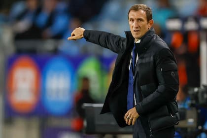 Rodolfo Arruabarrena, el DT de Boca, se mostró a disgusto con el partido de sus dirigidos ante O’Higgins