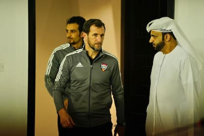 Rodolfo Arruabarrena, en su paso como entrenador de Emiratos Árabes Unidos