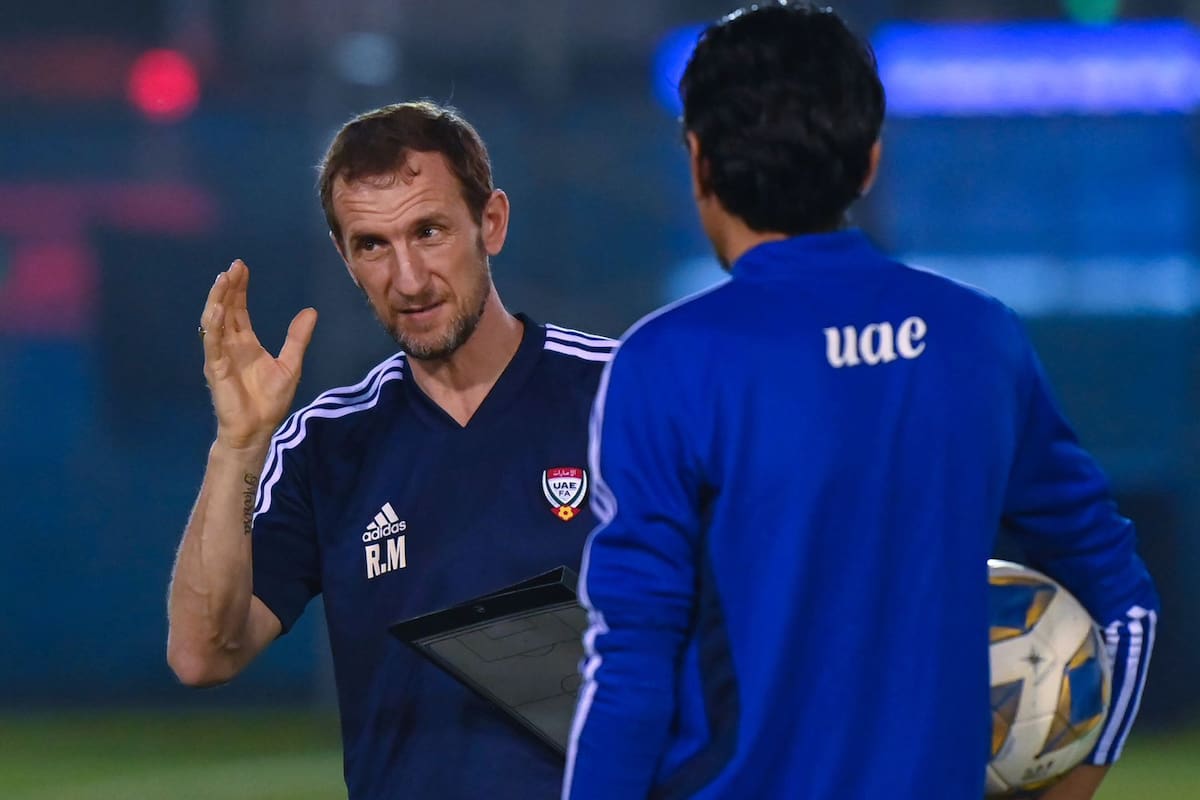 Rodolfo Arruabarrena vive en el mundo árabe desde 2016; ahora llegó a su primer cargo como entrenador de un seleccionado, en Emiratos Árabes Unidos