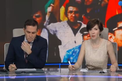 Rodolfo Barili y Cristina Pérez temieron por el bienestar del corresponsal en Bolivia