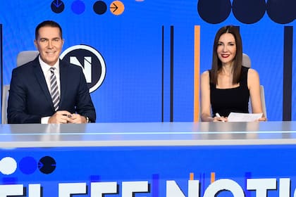 Rodolfo Barili y Cristina Pérez, un dúo exitoso al frente del noticiero principal de Telefe