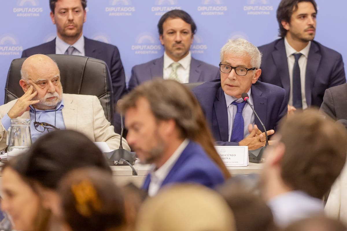 Rodolfo Barra y Mariano Cúneo Libarona, en Diputados