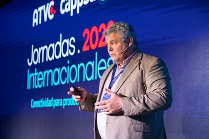 Rodolfo Bianchi, durante las jornadas de la ATVC