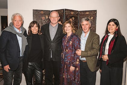 Rodolfo Costantini, Verónica Zuberbühler, Enrique Kistenmacher, Teresa, Cristián Costantini y María Marta Terrera