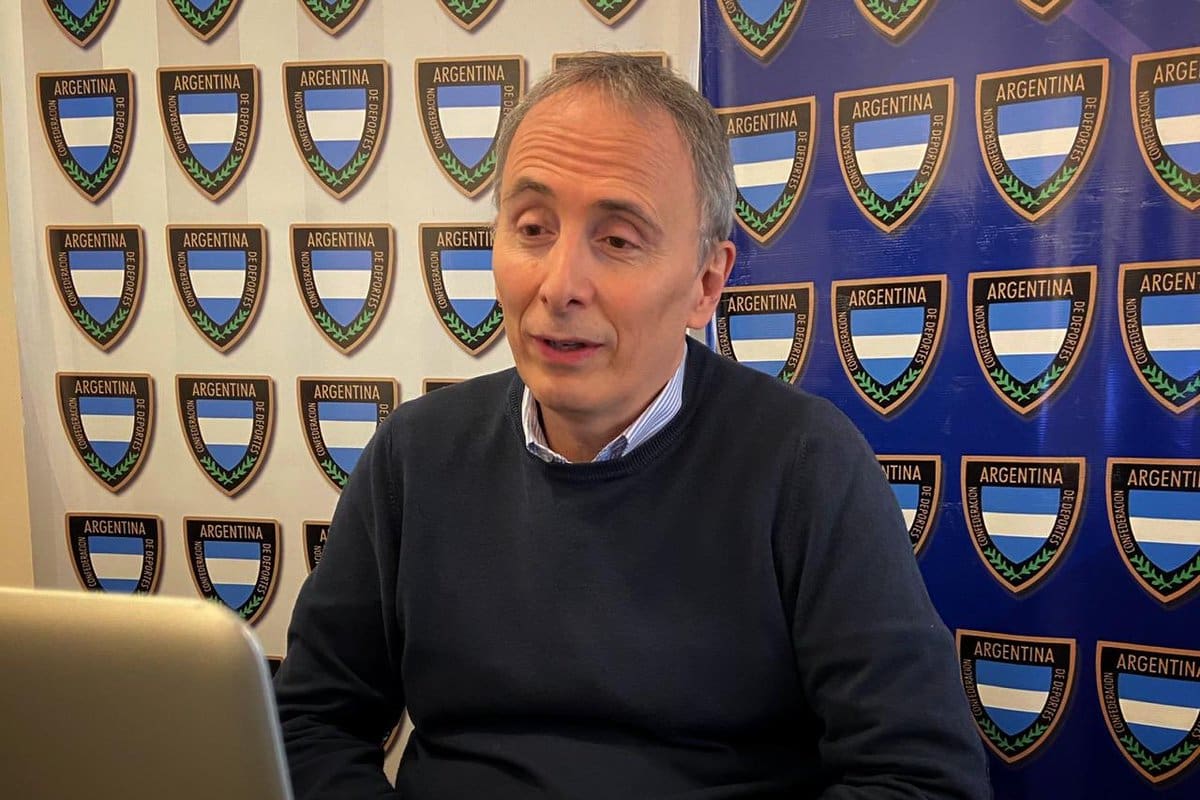 Rodolfo Paverini, presidente de la Confederación Argentina del Deporte