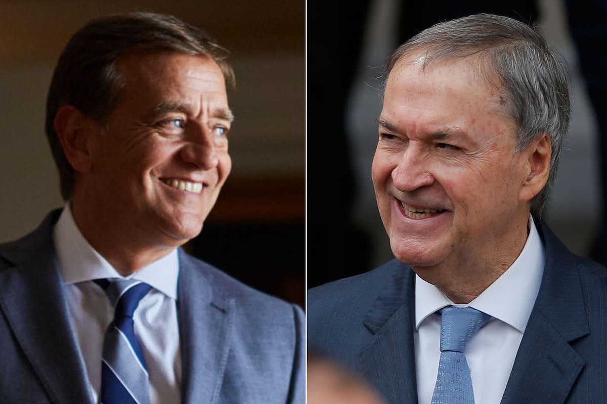 Rodolfo Suárez y Juan Schiaretti