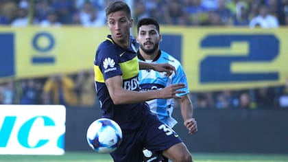Rodrigo Bentancur con la camiseta de Boca, donde hizo las divisiones inferiores