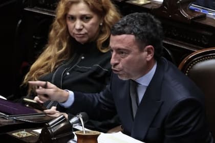Rodrigo De Loredo durante la sesión en Diputados
