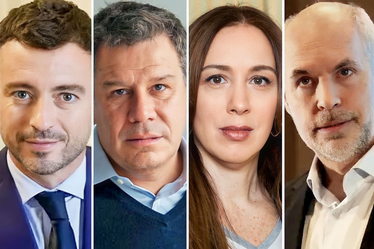 Rodrigo De Loredo, Facundo Manes, María Eugenia Vidal y Horacio Rodríguez Larreta