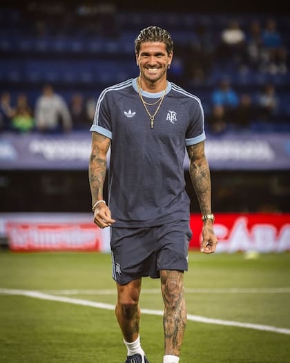 Rodrigo De Paul, en la previa al partido contra Perú