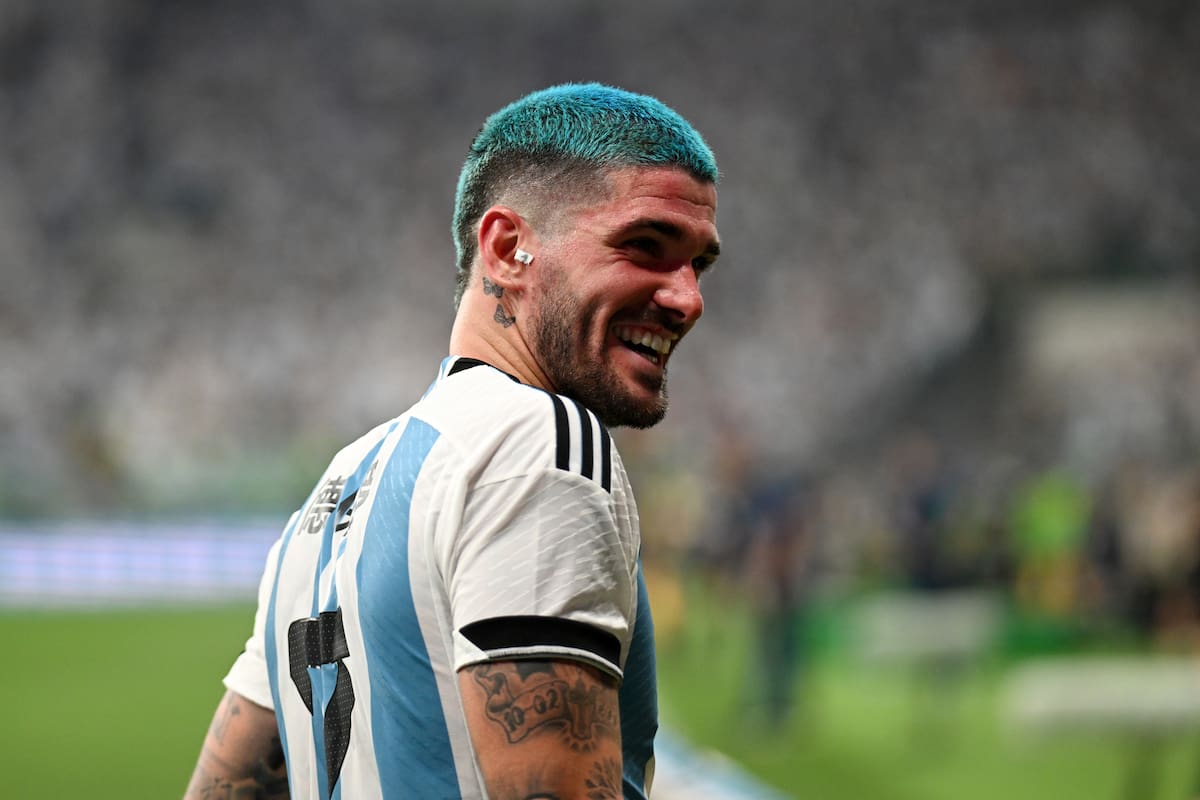 Rodrigo De Paul es el motor del mediocampo argentino y sus compañeros lo apodan como tal; jugaría este lunes