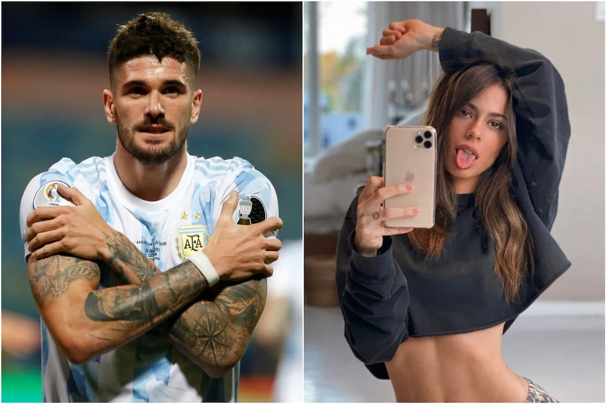 Rodrigo De Paul le mandó un saludo a Tini tras salir campeón con la Selección