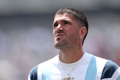 Rodrigo De Paul no ocultó su molestia por haber sido reemplazado varias veces durante el Mundial (Photo by Justin Setterfield / GETTY IMAGES NORTH AMERICA / Getty Images via AFP)