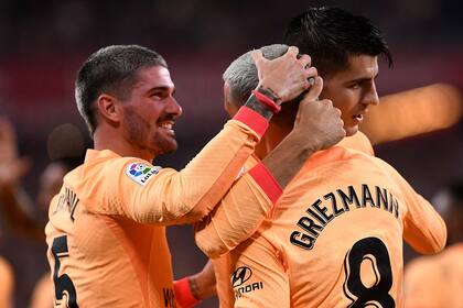 Rodrigo De Paul recuperó la titularidad en Atlético de Madrid, en La Liga, pero sería cuestionado por el DT Simeone