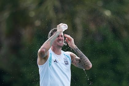 Rodrigo De Paul, uno de los jugadores que más despliegue realiza en la selección argentina