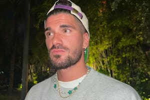 Rodrigo De Paul volvió a su ciudad natal con su hija y le mostró un mural muy especial con una leyenda sobre su padre