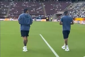 Abrieron las puertas del estadio en Alabama: la selección juega su último amistoso sin Messi de titular
