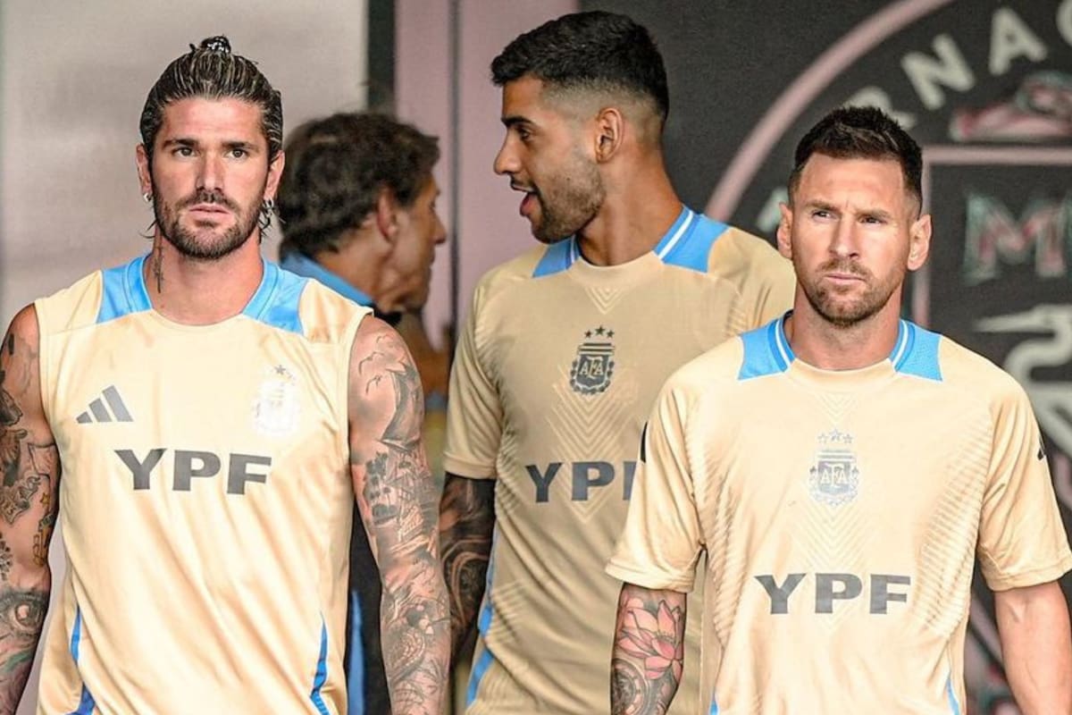 Rodrigo De Paul y Lionel Messi evidenciaron cómo se relajan antes del partido ante Canadá (Foto: Instagram @rodridepaul)