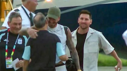Rodrigo De Paul y Lionel Messi llegaron a Kansas