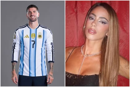 Rodrigo De Paul y Tini Stoessel