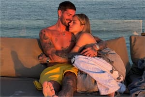 Rodrigo De Paul y Tini Stoessel se encuentran de vacaciones en el Caribe