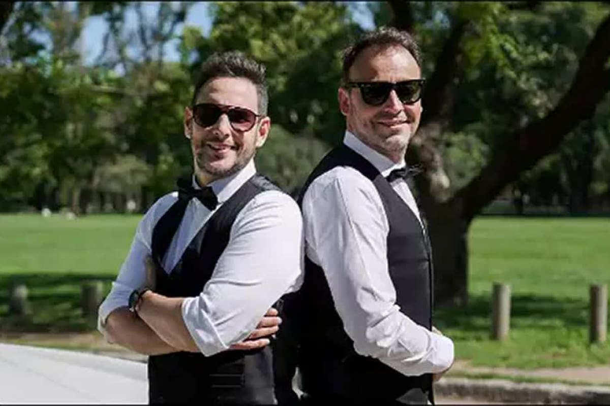 Rodrigo Lussich y Adrián Pallares