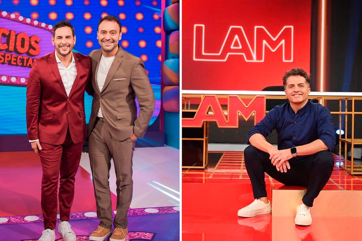 Rodrigo Lussich y Adrián Pallares en Socios del espectáculo y Ángel de Brito en LAM, reposicionaron la información de farándula con estética cool