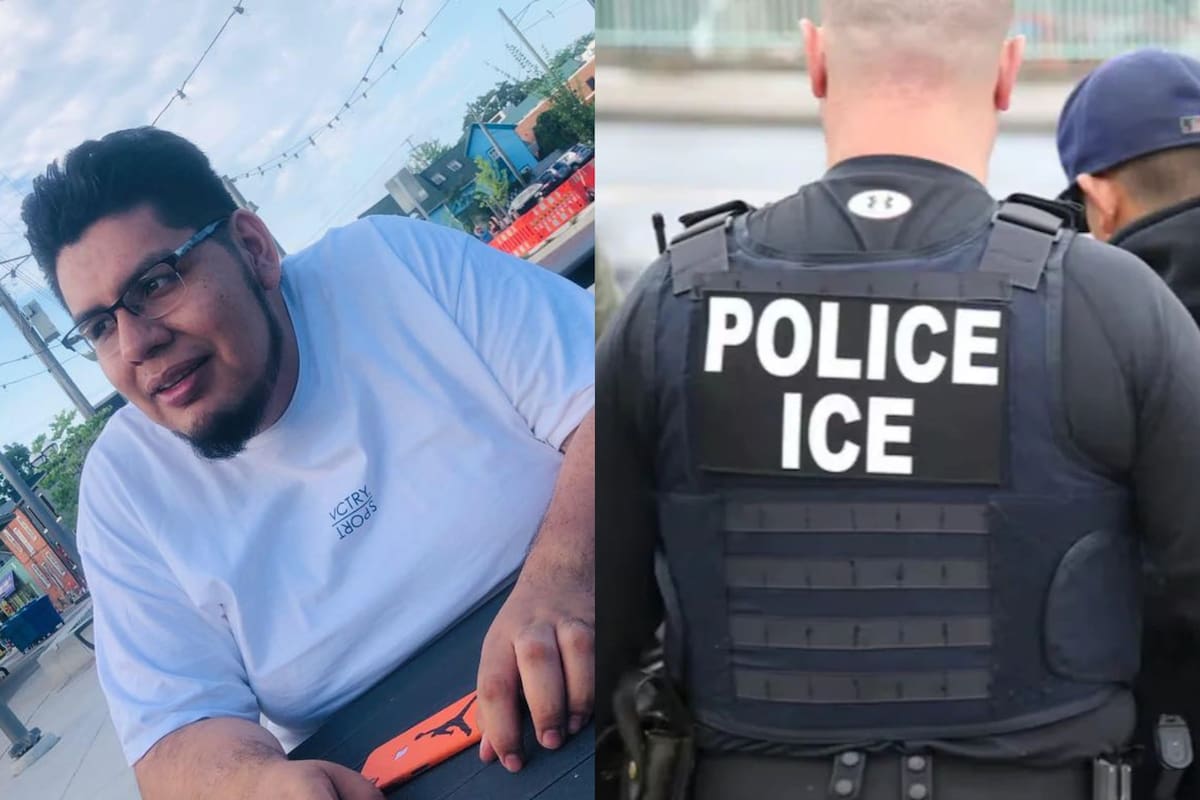 Rodrigo Osorio, quien ingresó a Estados Unidos a los 7 años y forma parte del programa DACA desde 2012, fue detenido mientras dejaba a su hijo en una escuela primaria en Michigan