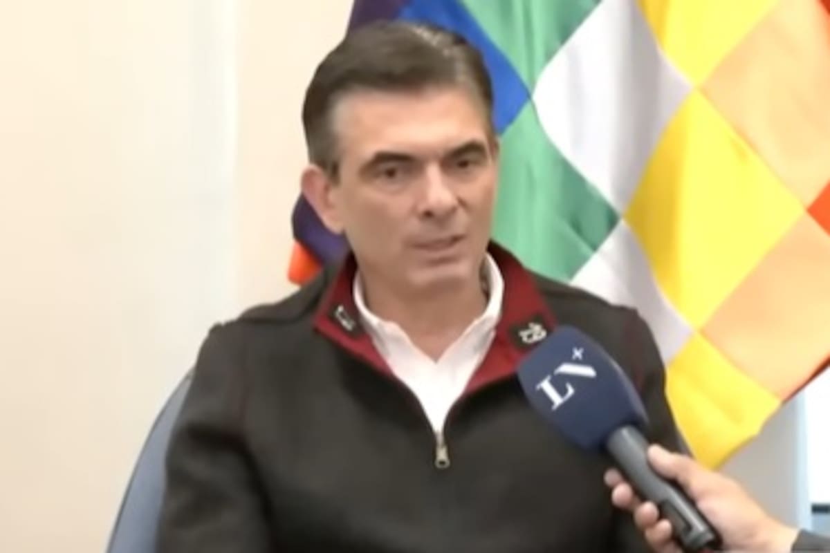 Rodrigo Paz, en diálogo con LA NACION