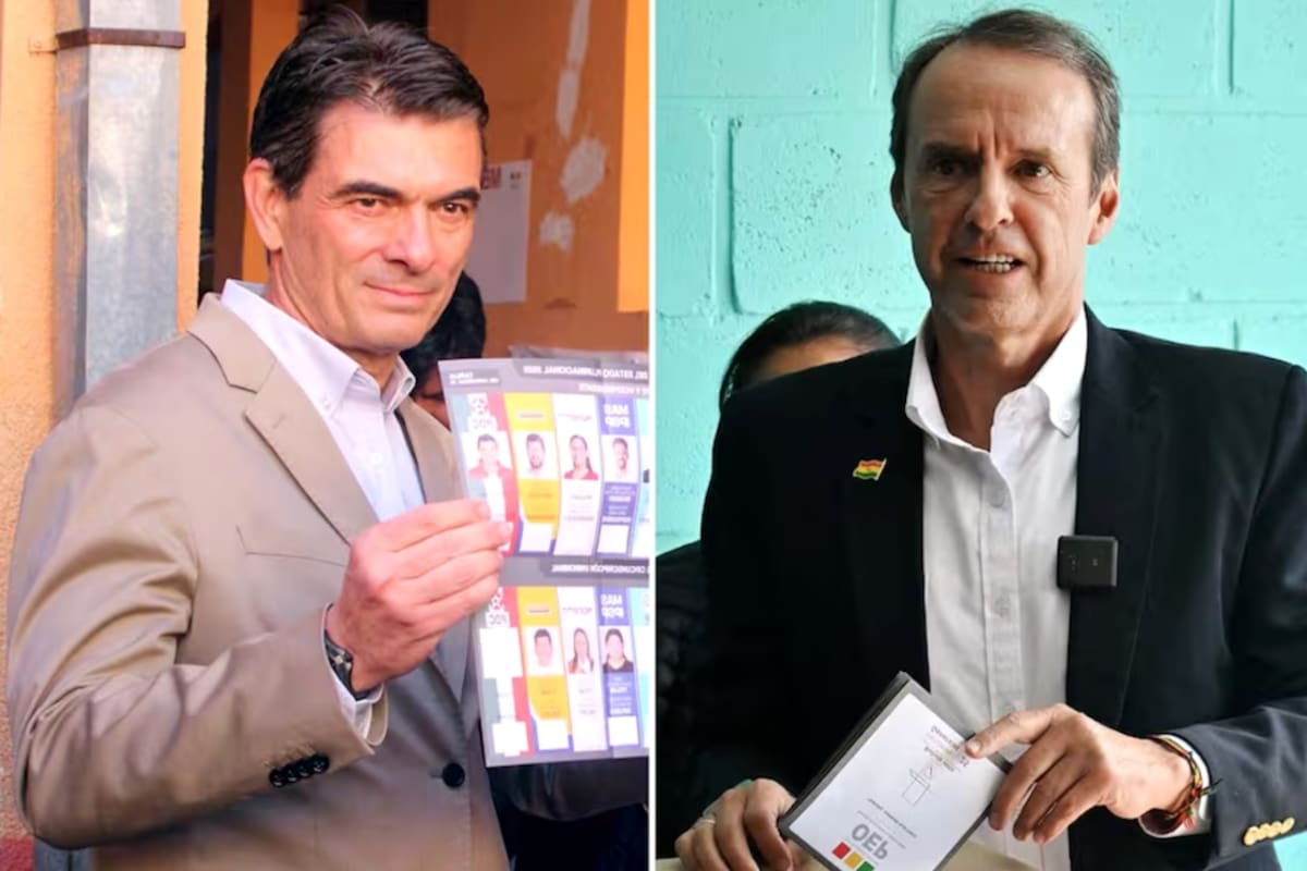 Rodrigo Paz y Jorge "Tuto" Quiroga