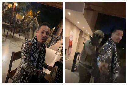 Rodrigo Tapari sufrió una falsa detención mientras hacía una transmisión en vivo de Instagram