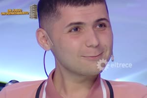Rodrigo tiene 19 años, estudia para ser Contador y ganó Los 8 escalones (Foto: Captura de TV / eltrece)
