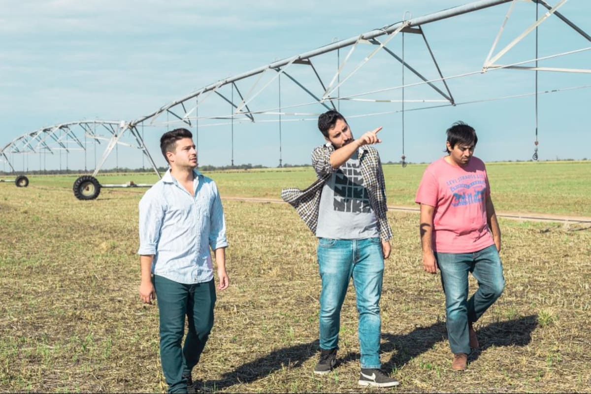 Rodrigo Tissera, Jairo Trad y Juan Carlos Abdala, fundadores de la empresa