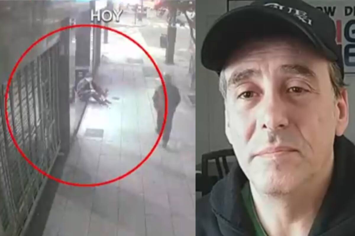 Rodrigo Vagoneta fue víctima de un hecho delictivo (Captura video)