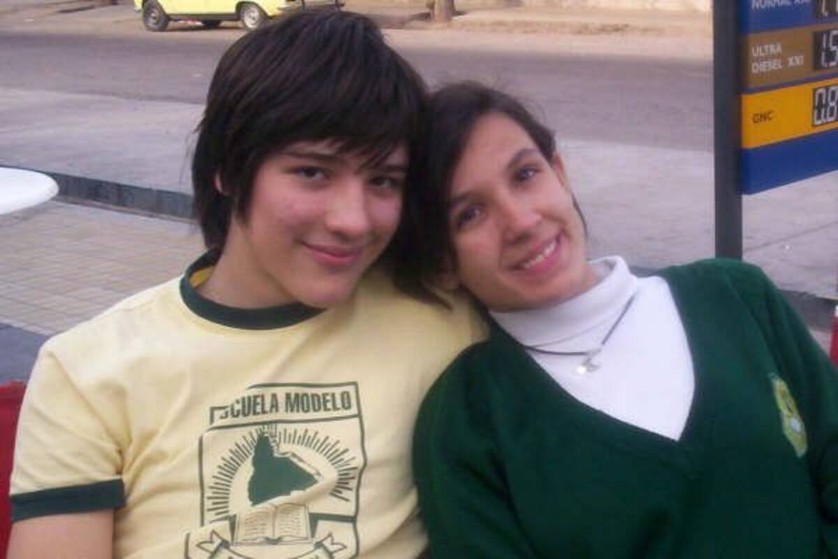 Rodrigo y Florencia en el colegio