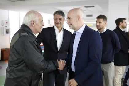 Rodríguez Larreta con Jorge Macri