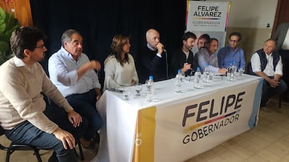 Rodríguez Larreta fue al cierre de campaña de Felipe Álvarez en La Rioja.