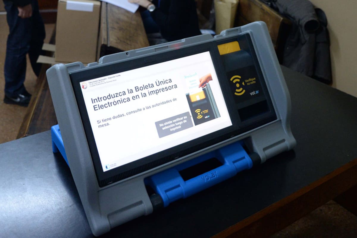 Rodríguez Larreta Pro elección comicio segunda vuelta ballottage Boleta Única Electrónica sistema datos