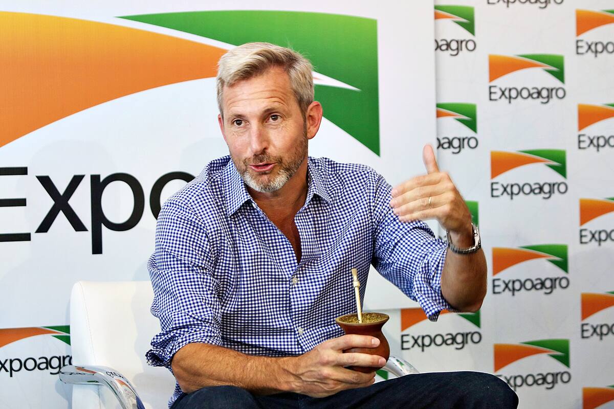 Rogelio Frigerio en Expoagro